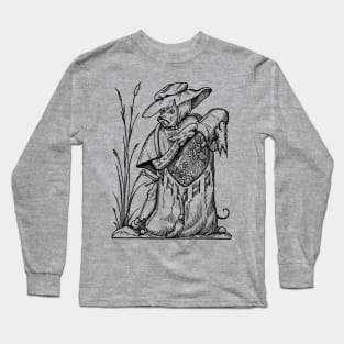 Grotesque #87 The Drolatic Dreams of Pantagruel (1565) Long Sleeve T-Shirt